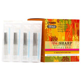 UNISHARP™ KZ-Type Acupuncture Needles (10 Needles/Tube, 1000 PCS/Box) 韩国钢丝 无痛型 (Best Seller))