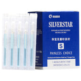 Wabbo Acupuncture Needles Silverstar S-Type (5 Needles/Tube, 500 PCS/Box)