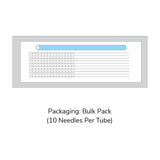 Unisharp™ KT-Type (Same as T-Type) Acupuncture Needles (10 Needles/Tube, 1000 PCS/Box)